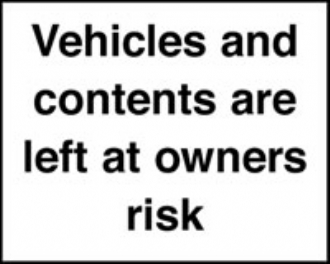 vehicles & contents are left etc 