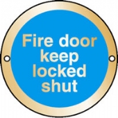 fire door keep locked shut 