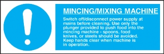 mincing/mixing machine 