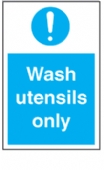 wash utensils only wash utensils only