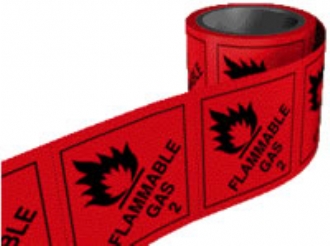 flammable gas 2  per roll