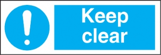 keep clear 