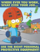 simpsons use the right ppe