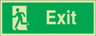 exit running man left 