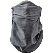 Leo Workwear HeiQ Viroblock Grey EcoViz 3-Layer Snood