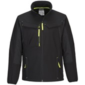 Portwest Planet T753 WX3 Black Eco Friendly Hybrid Softshell Jacket (2L)