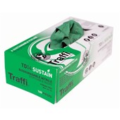 TraffiGlove TD04 Sustain Green Powder Free Biodegradable Nitrile Disposable Gloves AQL1.5 (Box 100)