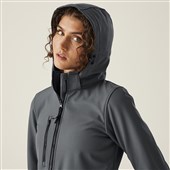 Regatta TRA702 Venturer Women's 3-Layer Breathable Hooded Softshell Jacket (3L)