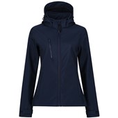 Regatta TRA702 Venturer Women's 3-Layer Breathable Hooded Softshell Jacket (3L)