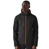 Regatta TRA705 Navigate Fleece Lined Hooded Softshell Jacket (2L)