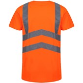 Regatta TRS194 Pro Orange/Navy Two Tone Hi Vis T-Shirt