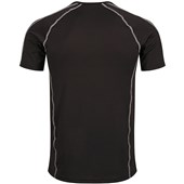 Regatta TRS227 Pro Black Short Sleeve Base Layer Top 180g