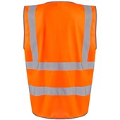 Regatta TRS251 Pro Orange Zipped Hi Vis Executive Vest