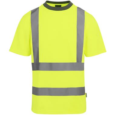 Regatta TRS270 Pro Contract Yellow Hi Vis T-Shirt