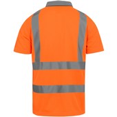 Regatta TRS271 Pro Contract Orange Hi Vis Polo Shirt