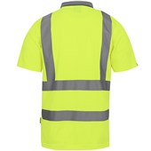 Regatta TRS271 Pro Contract Yellow Hi Vis Polo Shirt