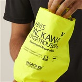 Regatta TRW498 Pro Yellow Hi Vis Waterproof Breathable Packaway Trouser