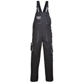 Portwest TX12 Texo Contrast Polycotton Bib & Brace Overalls 245g