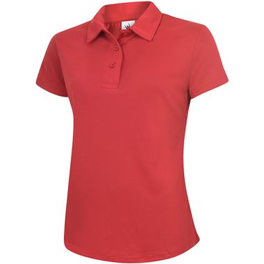 Uneek UC126 Ladies Breathable Ultra Cool Polo Shirt 140g