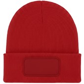 Uneek UC411 Rectangular Patch Knitted Beanie Hat