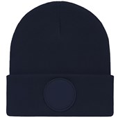 Uneek UC412 Circular Patch Knitted Beanie Hat