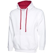 Uneek UC507 Contrast Hooded Sweatshirt 300g