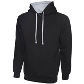 Uneek UC507 Contrast Hooded Sweatshirt 300g