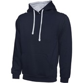 Uneek UC507 Contrast Hooded Sweatshirt 300g