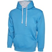 Uneek UC507 Contrast Hooded Sweatshirt 300g