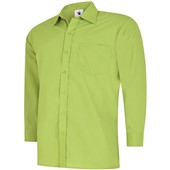 Uneek UC709 Mens Long Sleeve Poplin Shirt 120g