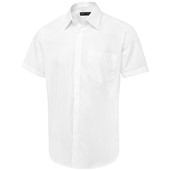 Uneek UC714 Mens Tailored Fit Short Sleeve Poplin Shirt 120g