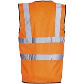 Orange Hi Vis Vest - Fully Conforms EN ISO 20471 Class 2