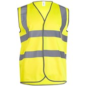 Uneek UN801Y Yellow Hi Vis Vest