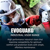 JSP EVOGuard C1 Industrial Visor Kit (Fits with EVOGuard & EVO Safety Helmets) - ADA240-060-000