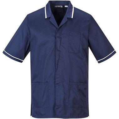 Portwest C820 Men's Navy Polycotton Classic Tunic 190g