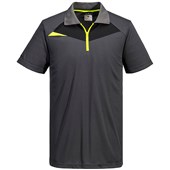Portwest DX410 DX4 Stretch Zip Neck Polo Shirt 150g