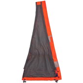Leo Workwear Rail Orange EcoViz Maternity Expander for Rosemoor Women's Hi Vis Jacket