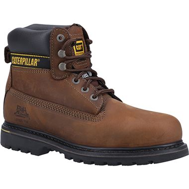 Caterpillar Holton Brown Safety Boot SB HRO FO E SRC