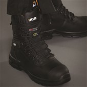 JCB Trencher Metal Free High Leg Side Zip Waterproof Safety Boot S7S HRO M CI HI FO SC SR