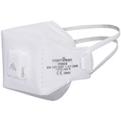Portwest P393 Eagle Pro FFP3D Valved Dolomite Fold Flat Disposable Dust Masks (Pack 10)