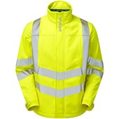 Pulsar P534-R Yellow GRS Recycled Hi Vis Softshell Jacket (3L)
