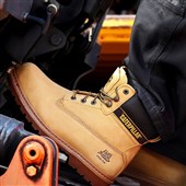 Caterpillar Holton S3 Water Resistant Safety Boots S3 HRO SRC