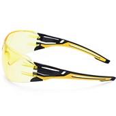 Portwest PR01 Anthracite Wraparound Safety Glasses - Anti Scratch & Anti Fog