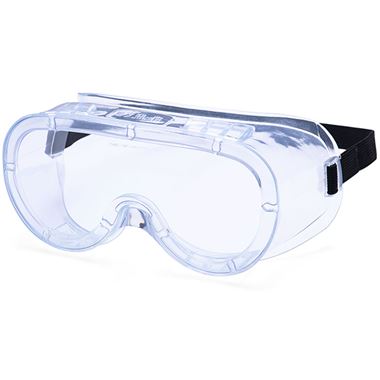 Portwest PS21 Clear Indirect Chemical Safety Goggle - Anti Fog & Anti Scratch