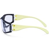 Portwest PS32 Wrap Around Plus Clear Safety Glasses - Anti Scratch & Anti Fog Lens
