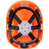 Portwest PS53 Height Endurance Safety Helmet - Non Vented Wheel Ratchet Short Peak