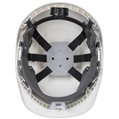 Portwest PW55 Endurance Visor Safety Helmet - Vented Wheel Ratchet Short Peak