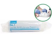 Sterile Ambulance Dressing (No.1 - 12cm x 10cm)