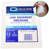 Low Adherent Sterile Dressings - Pack of 100 (5cm x 5cm)