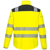 Portwest T402 Yellow PW3 Hi Vis Softshell Jacket